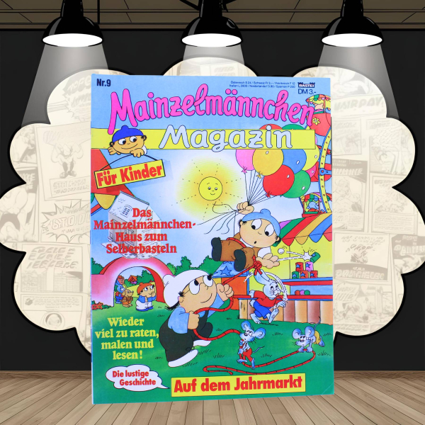 Mainzelmännchen Magazin Nr. 9 – Auf dem Jahrmarkt (Bastei 1987)